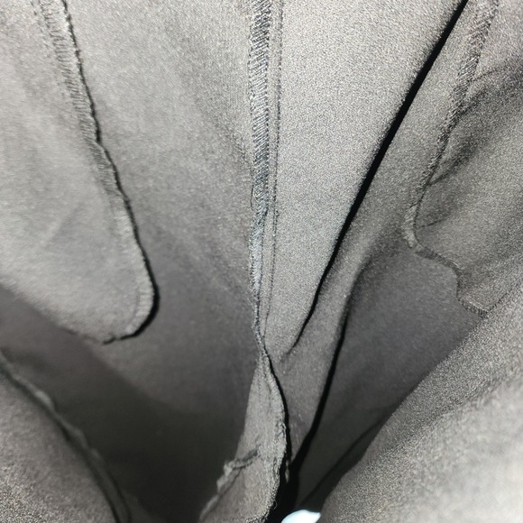 All Row Black Sleeveless Wrap Front Jumpsuit with Side Tie DM1178 Womens Small - Picture 14 of 14